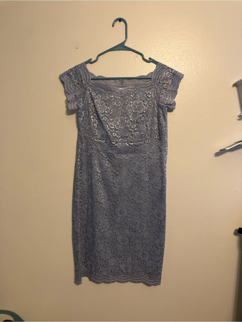 Worthington light blue Lace Sheath Dress